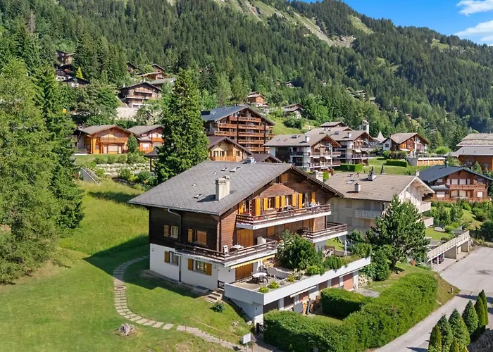 Rocheneige 19 Au Calme A Avec Vue Sur Les Alpes Anzère